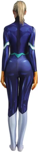 Vista 3 de Cosplay Life - Disfraz de My Hero Academia para Cosplay - Disfraz de animé Boku No Hero, traje de cuerpo entero con tela de licra para Cosplay