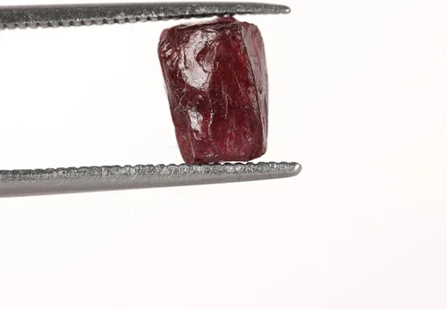 Vista 2 de GEMHUB Piedra natal bruta de enero áspero granate áspero 3.85 Ct. piedra preciosa para envoltura de alambre, cristal curativo para envoltura