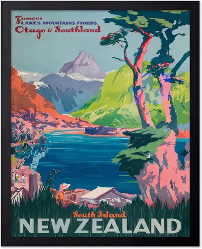Vista 32 de Poster Master Póster de viaje vintage, impresión retro de Tailandia, arte de pared publicitario, regalo para él, ella, amante de los viajes
