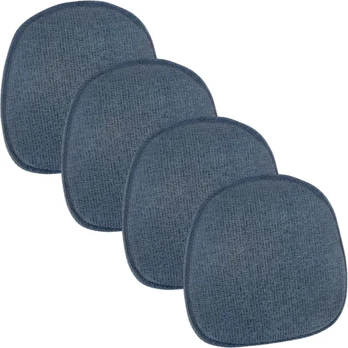 Vista 17 de Klear Vu Gripper - Cojín antideslizante para silla, moderno de mediados de siglo, ensamblado en Estados Unidos, relleno extragrueso, tela de Dorado