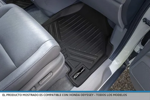 Vista 3 de MAXLINER - Juego de alfombrillas de ajuste personalizado de 3 filas compatibles con Honda Odyssey 2011-2017