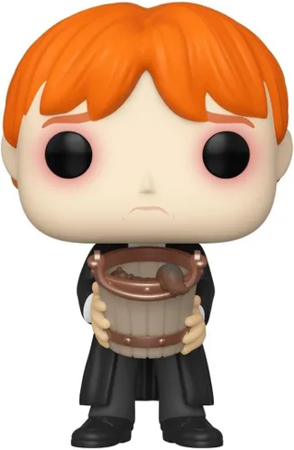 Vista 2 de Funko Harry Potter: Harry Potter - Ron vomitando babosas con cubo