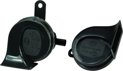 Vista 18 de HELLA 012010971 Kit de Bocina de Trompeta Negra de 12V (Ajuste Universal - Paquete Blíster)