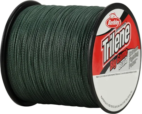 Vista 6 de Berkley Trilene Big Game - Línea de pesca trenzada Verde Lo-Vis