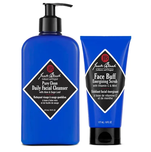 Vista 2 de Jack Black Pure Clean Daily Facial Cleanser for Men - Mens Face Wash, Jack Black Face Wash Men's, Face Wash for Men, Face Cleanser for Men, 2-in-1