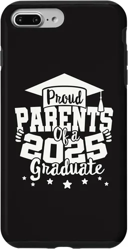 Vista 9 de iPhone 15 Parents of a 2025 Graduate Class Senior Graduation Grad 25 Case