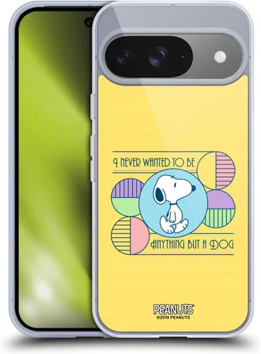 Vista 81 de Head Case Designs Snoopy Deco Dreams - Funda de gel con licencia oficial de Peanuts Blue Pattern [protección de grado militar] compatible con Google