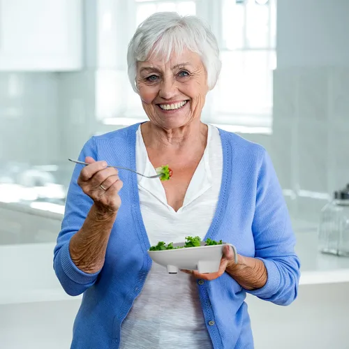 Vista 5 de Tazón de alimentación adaptativo para adultos mayores y discapacitados – Cuenco antiderrames para comer con una sola mano, artritis, Parkinson