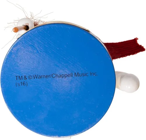 Vista 7 de Kurt Adler Cascanueces de madera de Frosty el muñeco de nieve, 10 pulgadas