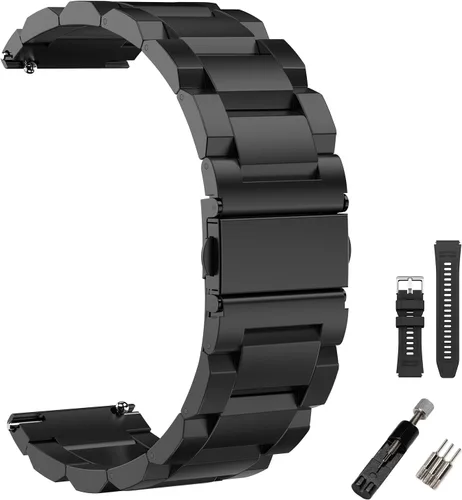 Vista 9 de WalkerFit Correa de reloj inteligente de 0.866 in, para CARBINOX Blaze/Edge/Vortex, compatible con AMAZTIM M2/T3/M3 Ultra/M3/T2/M3E, correas