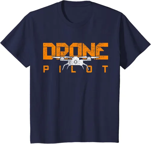 Vista 68 de Drone Life Pilot Quadcopter Gift RC Camiseta Negro