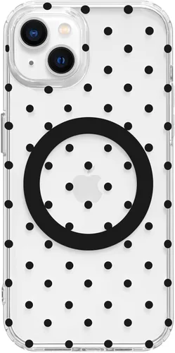 Vista 26 de Hython Funda para iPhone Air, diseño estético de lunares lindos, funda simple de 6.5 pulgadas, delgada, antiarañazos, parachoques de TPU suave, a