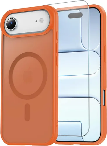 Vista 28 de Funda transparente para iPhone 11 con protector de pantalla, compatible con Magsafe, antiamarilleo, protección de grado militar, a prueba de golpes