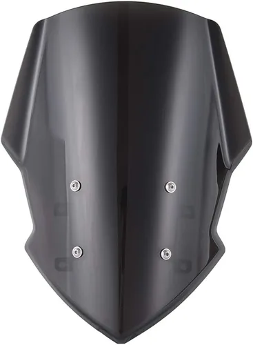 Vista 7 de GLoyer Motorcycle Windshield Compatible with Yamaha MT-07 FZ-07 MT07 FZ07 2018 2019 2020 Motorycle Windshield WindScreen Double Bubble Wind Screen