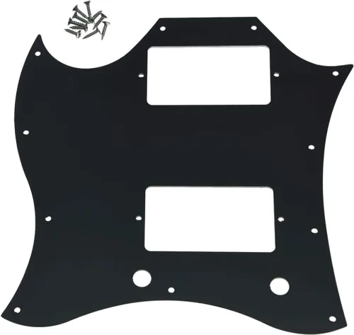 Vista 2 de Golpeador de cara completa para guitarra American Standard SG, compatible con Gibson SG Abalone Pearl de EE. UU