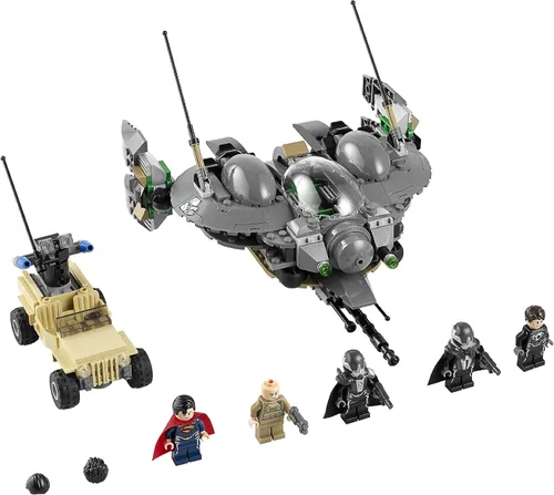 Vista 3 de Pack LEGO Superheroes 76003, Superman, Batalla de Smallville