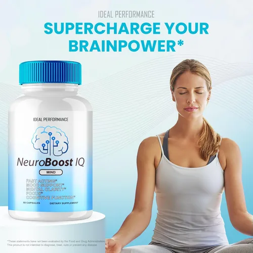 Vista 4 de (2 unidades) Neuro Boost IQ Suplemento Brain Pills Mind Ben Carson Neurobooster Neuroboostiq (120 cápsulas)