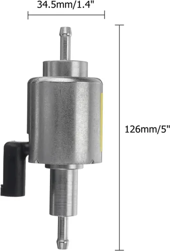 Vista 2 de Low Pressure Universal Diesel Petrol Electric Fuel Pump 12V 24V For Car Air Heaters Oil Fuel Pump Diesel Pump(12V)