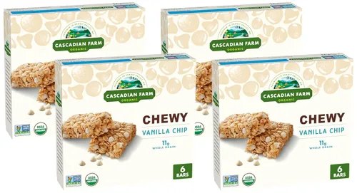 Vista 7 de Cascadian Farm Barras de Granola Masticables Orgánicas con Chispas de Chocolate, 6 Barras, 7.4 oz