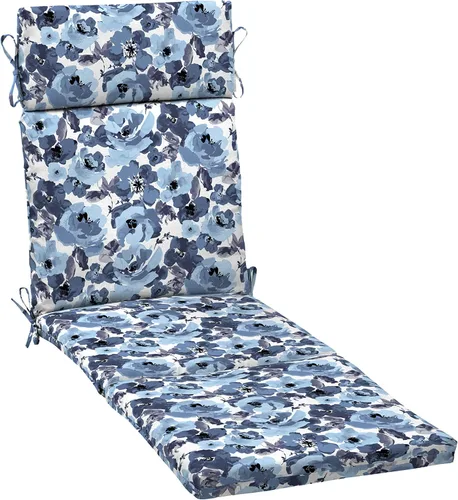 Vista 15 de ARDEN - Cojín para tumbona para exteriores, 21 x 72 pulgadas, resistente a la intemperie, a la lluvia y a la decoloración, para tumbona Aqua Leala