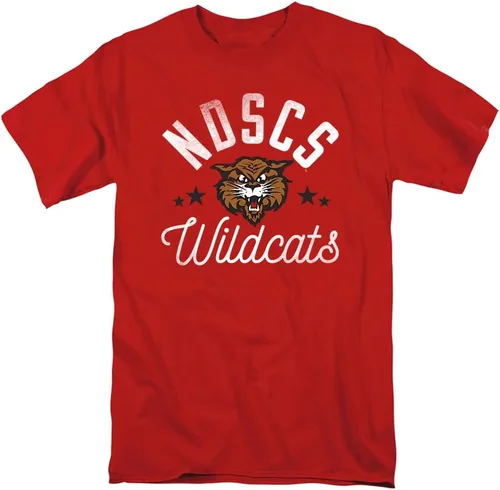 Vista 89 de Collegiate Distressed Mascot Unisex Adult T Shirt Collection 3 Universidad de Adelphi