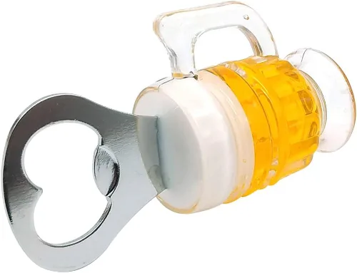 Vista 6 de Abrebotellas creativo práctico acero inoxidable abridor de vino accesorios de cocina (abridor de botellas de cerveza C)