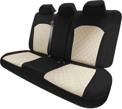 Vista 16 de FH Group Fundas de asiento de automóvil de ajuste personalizado específicamente hechas para Kia Forte 2019-2022, fundas de asiento de automóvil