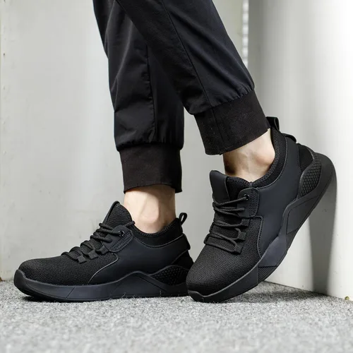 Vista 5 de ulogu Zapatos impermeables para hombres y mujeres, antideslizantes, para trabajo, servicio de alimentos, resistentes al agua, zapatos para caminar