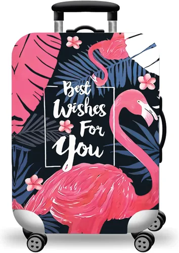 Vista 8 de WUJIAONIAO Funda para Equipaje de Viaje Funda para Maleta Equipaje Protector 18-32 Pulgadas, Moda
