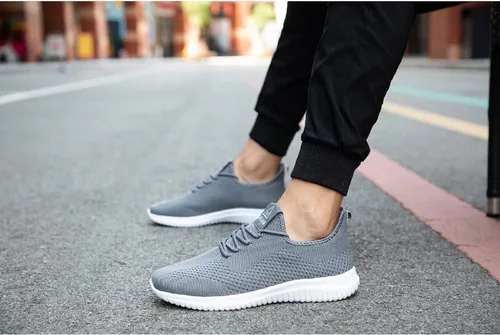 Vista 5 de BXYJDJ Zapatos deportivos para correr para hombre, para caminar, atléticos, gimnasio, fitness, deportes, ligeros, informales, para trabajo, correr