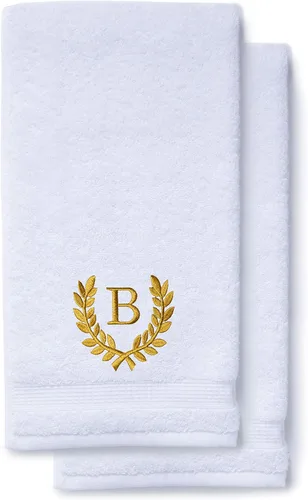Vista 65 de Toallas de mano decorativas y con monograma para baño, cocina, maquillaje Regalo personalizado para boda-nupcial Toalla turca de lujo
