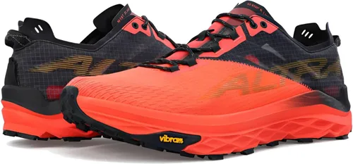 Vista 6 de ALTRA Mont Blanc - Zapatillas de trail running para hombre Coral/Negro