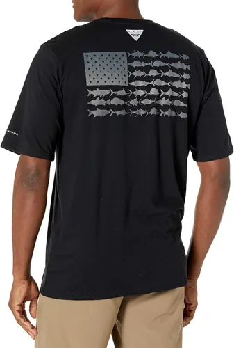 Vista 2 de Columbia PFG Fish Flag Graphic Ss para hombre