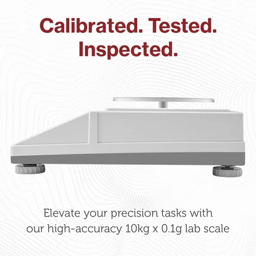 Vista 4 de Fristaden Lab Escala Serie HTP (22.0 lbs x 0.00 oz (Certificado de Calibración))