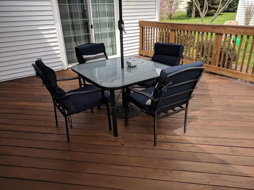 Vista 5 de #1 Deck Premium - Tinte y sellador de madera semitransparente para exteriores en uno - Tinte de madera a base de agua para cubiertas, vallas