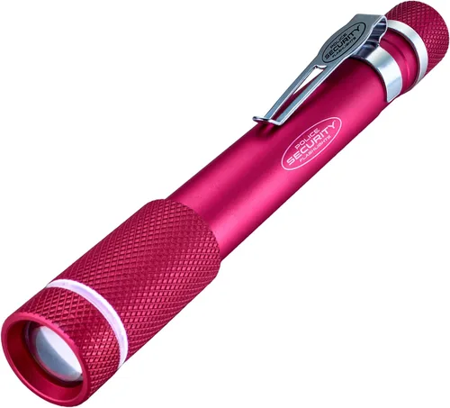 Vista 9 de Police Security Aura-RS Linterna recargable ultra brillante de 260 lúmenes, compacta, 3 modos, enfoque deslizante, carga USB-C, perfecta
