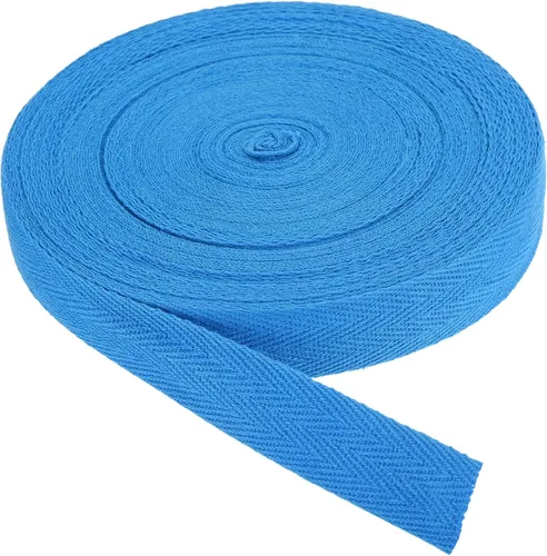 Vista 192 de PATIKIL Cinta de sarga de algodón de 1 pulgada, 50 yardas, cinta de algodón, cinta de encuadernación al bies, cinta de espiga para costura, Verde