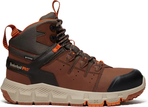 Vista 6 de Timberland PRO Botas de trabajo industriales impermeables con punta de Marrón medio