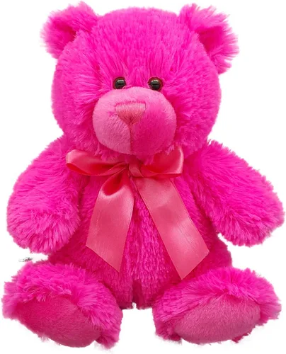 Vista 7 de Anico Oso de peluche morado de 8 pulgadas, oso pequeño de felpa morada, lindo oso de peluche para regalos y mucho más