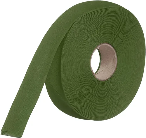 Vista 152 de MECCANIXITY Cinta al bies de doble pliegue de 1 pulgada, cinta al bies de poliéster continua a granel para coser, costura, acolchado, dobladillo