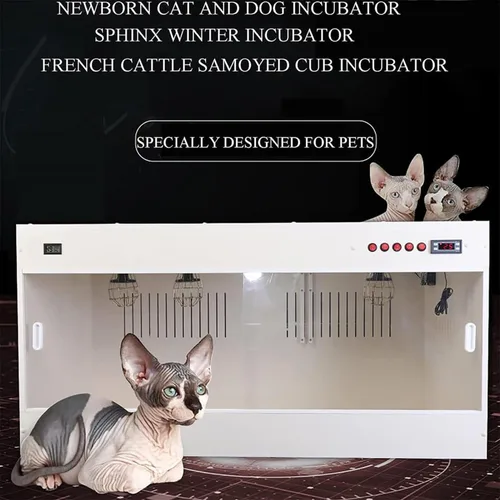 Vista 3 de Pet Constant Temperature Incubator,Intelligent Constant Temperature Incubator Box,Intelligent Constant,Temperature Adjustable, Humidity Visible, for