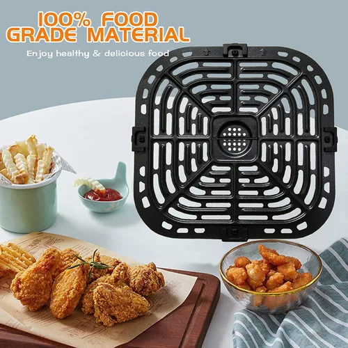 Vista 3 de BeranWung - Placa de parrilla para freidora de aire de 6 cuartos para freidora instantánea Vortex Plus 6QT XL, bandeja de parrilla mejorada, rejilla