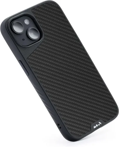 Vista 38 de Mous - Funda para iPhone 15 compatible con MagSafe Limitless 5.0, cuero negro, funda protectora para iPhone 15, funda para teléfono a prueba
