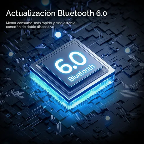 Vista 9 de havit Space S1 Auriculares inalámbricos con cancelación de ruido adaptativa Azul