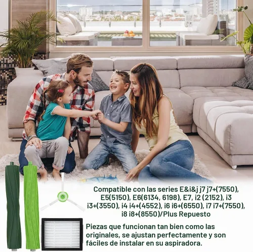 Vista 3 de Katerelis Paquete de 18 piezas de repuesto compatibles con serie E/i/j, E5 E6 E7 i2 i3 i3+i4 i4+ i6 i6+ i7 i7+ i8 i8+/Plus, 2 juegos de cepillos