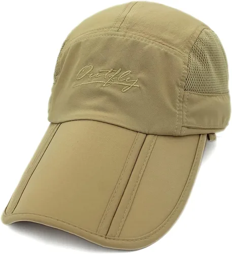 Vista 4 de Connectyle Sombreros de pesca con protección solar UPF 50+ para hombre con solapa extraíble para el cuello