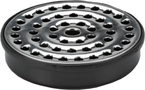 Vista 5 de Service Ideas APD2BL - Estante modular para 2 Airpots con bandeja de condimentos, plástico, negro.. APD2BL in Black Plastic