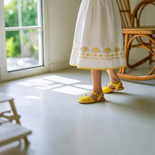 Vista 3 de THEE BRON Sandalias cómodas para niñas, zapatos para niños, sandalias rellenas