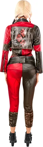 Vista 2 de Rubies II Disfraz de Harley Quinn de DC Comics Suicide Squad 2 para mujer (aspecto principal), Multi