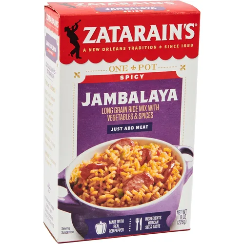 Vista 3 de Zatarain's Jambalaya picante, 8 oz (paquete de 12)